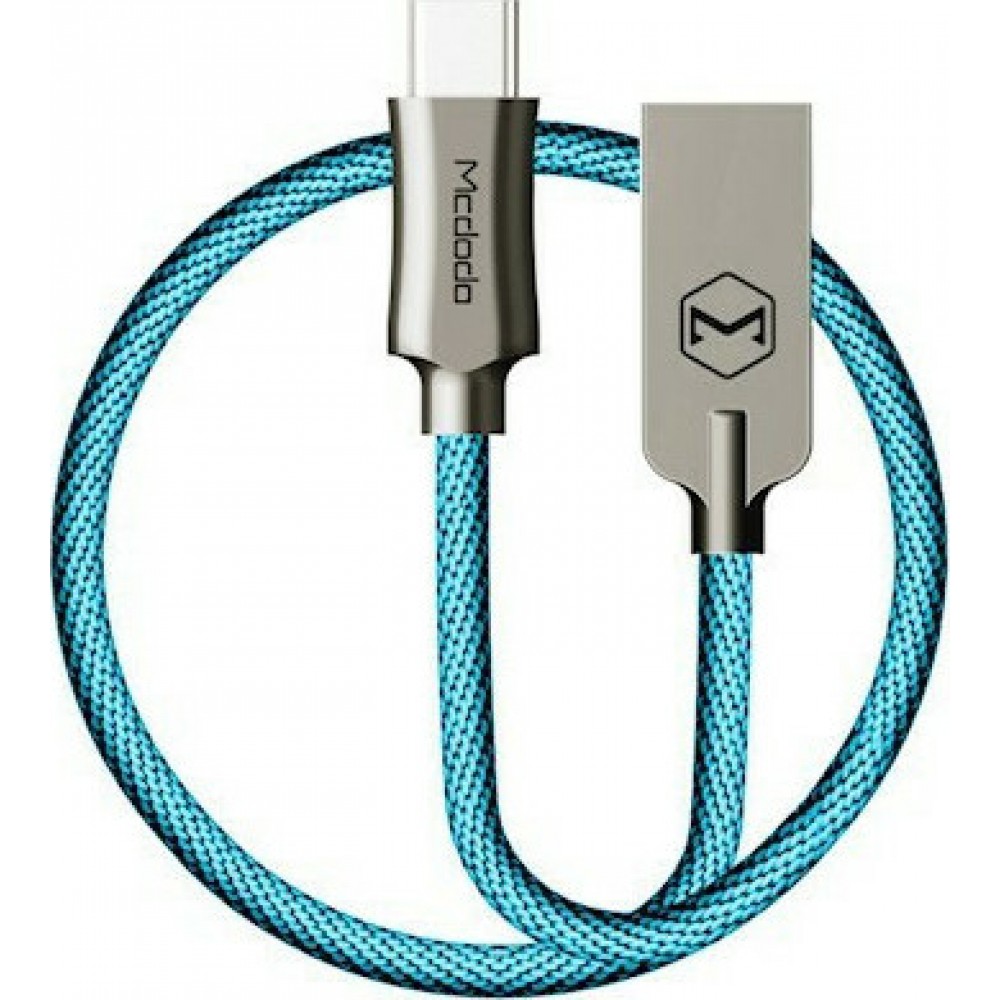 Mcdodo Knight cable USB - microUSB 1,0 m blue CA-4401 Computers & Office